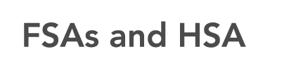 FSAs and HSA