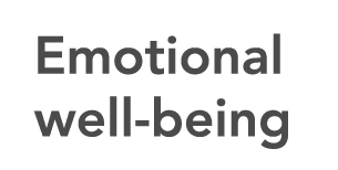 Emotional well-being